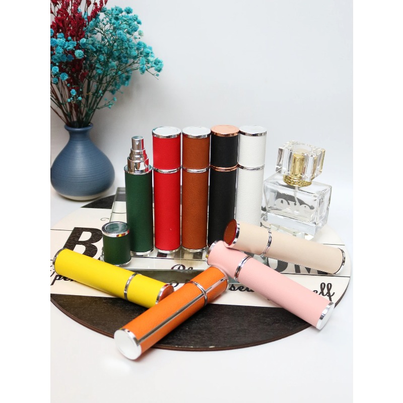 Luxury Skincare Samples - Luxury Leather Wrapped 10ml Glass Perfume