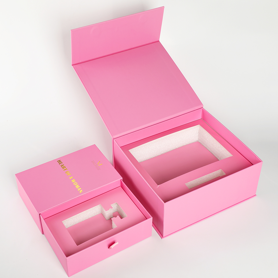 Custom Luxury Pink With Paper  - огляд і ціна Luxury Skincare Gift Box
