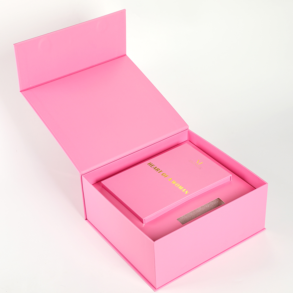 Custom Luxury Pink With Paper  - огляд і ціна Luxury Skincare Gift Box