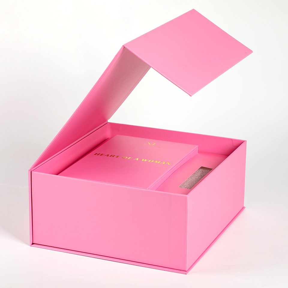 Custom Luxury Pink With Paper  - огляд і ціна Luxury Skincare Gift Box