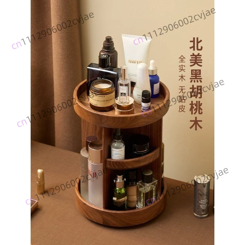 Solid wood rotating cosmetics  - огляд і ціна Luxury Skincare Box