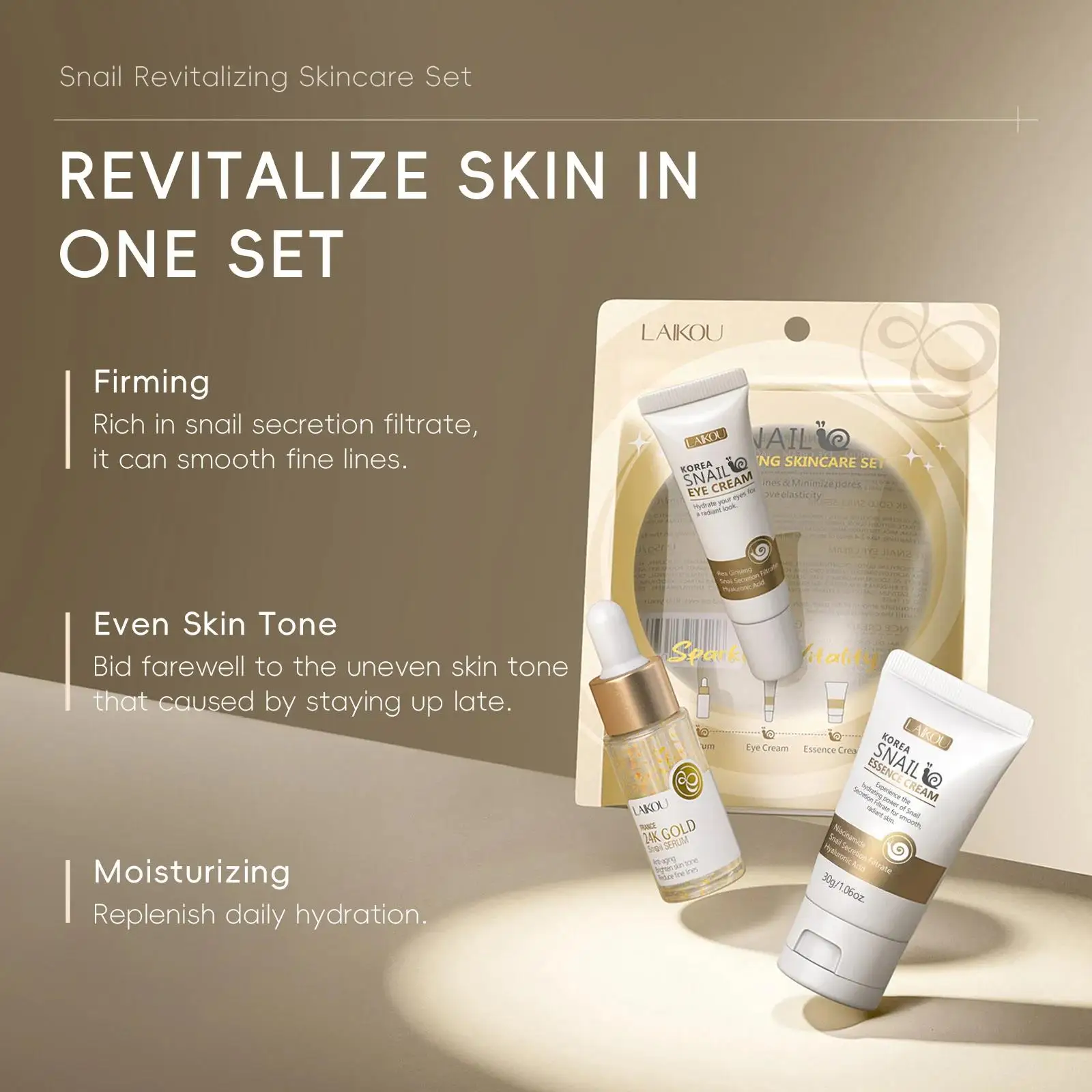 24K Gold Snail Repair Serum Ey - огляд і ціна Luxury Skincare Lines