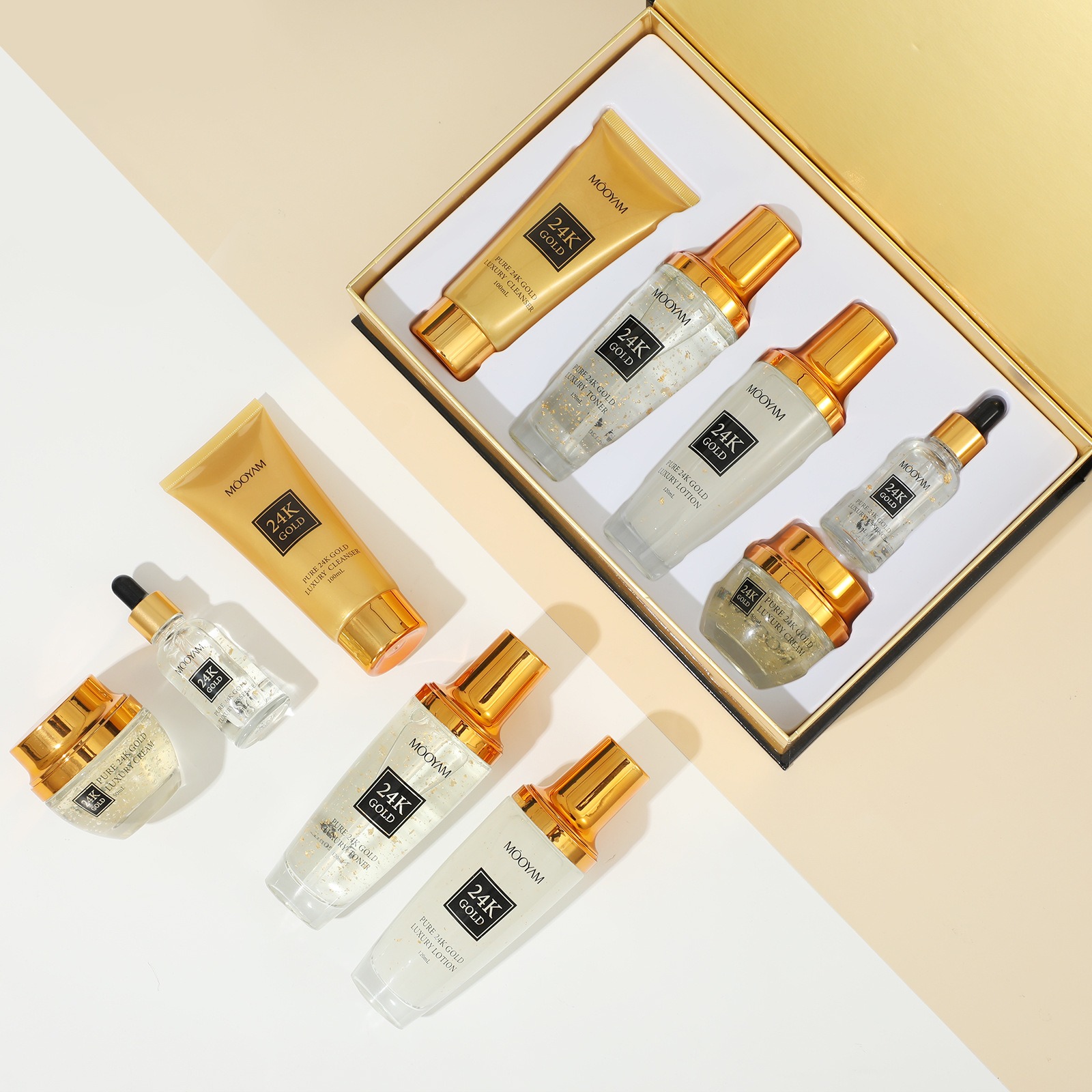24K Gold LUXURY Moisturizin An - огляд і ціна Luxury Skincare Lines