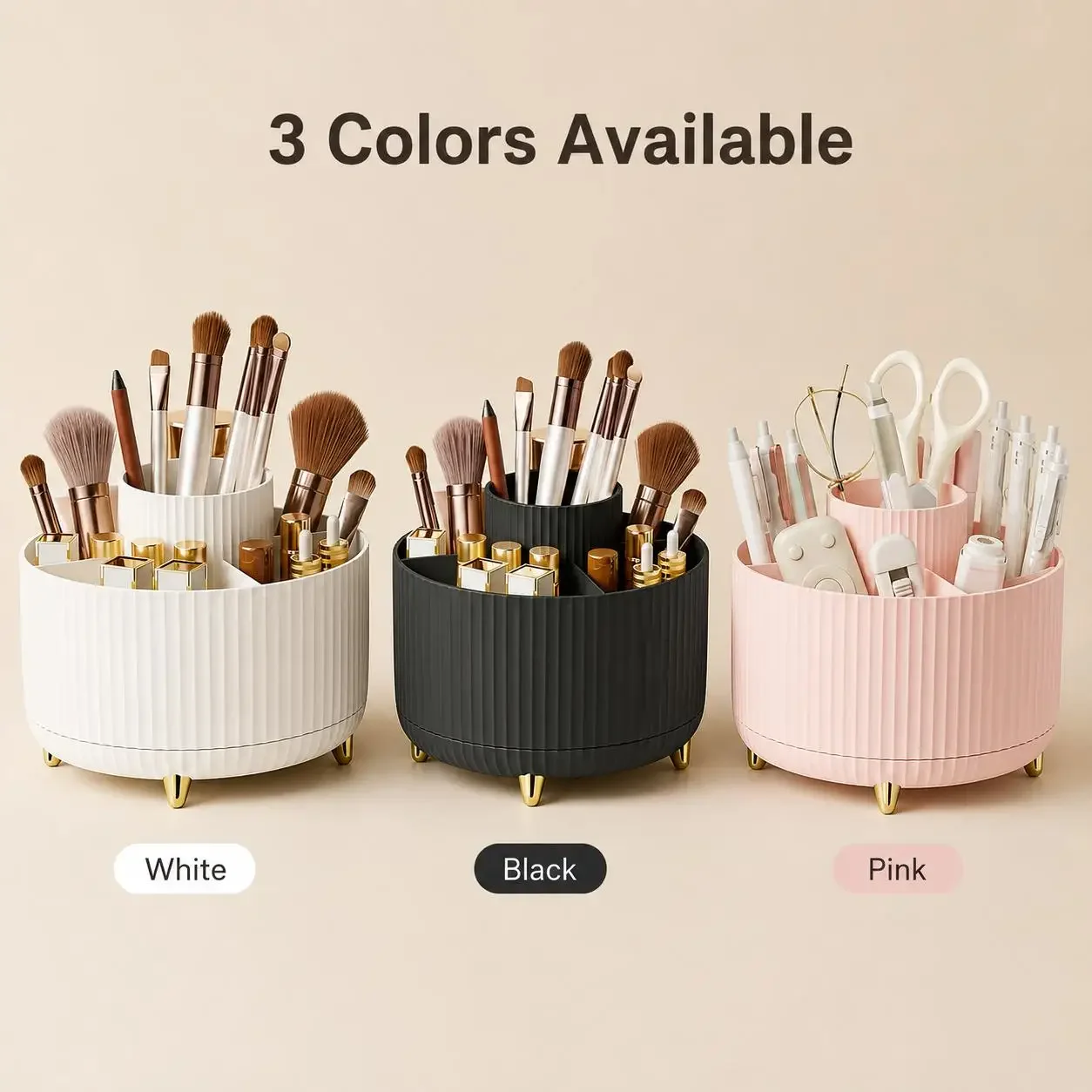360 Rotating Makeup Organizer  - огляд і ціна Luxury Skincare Box