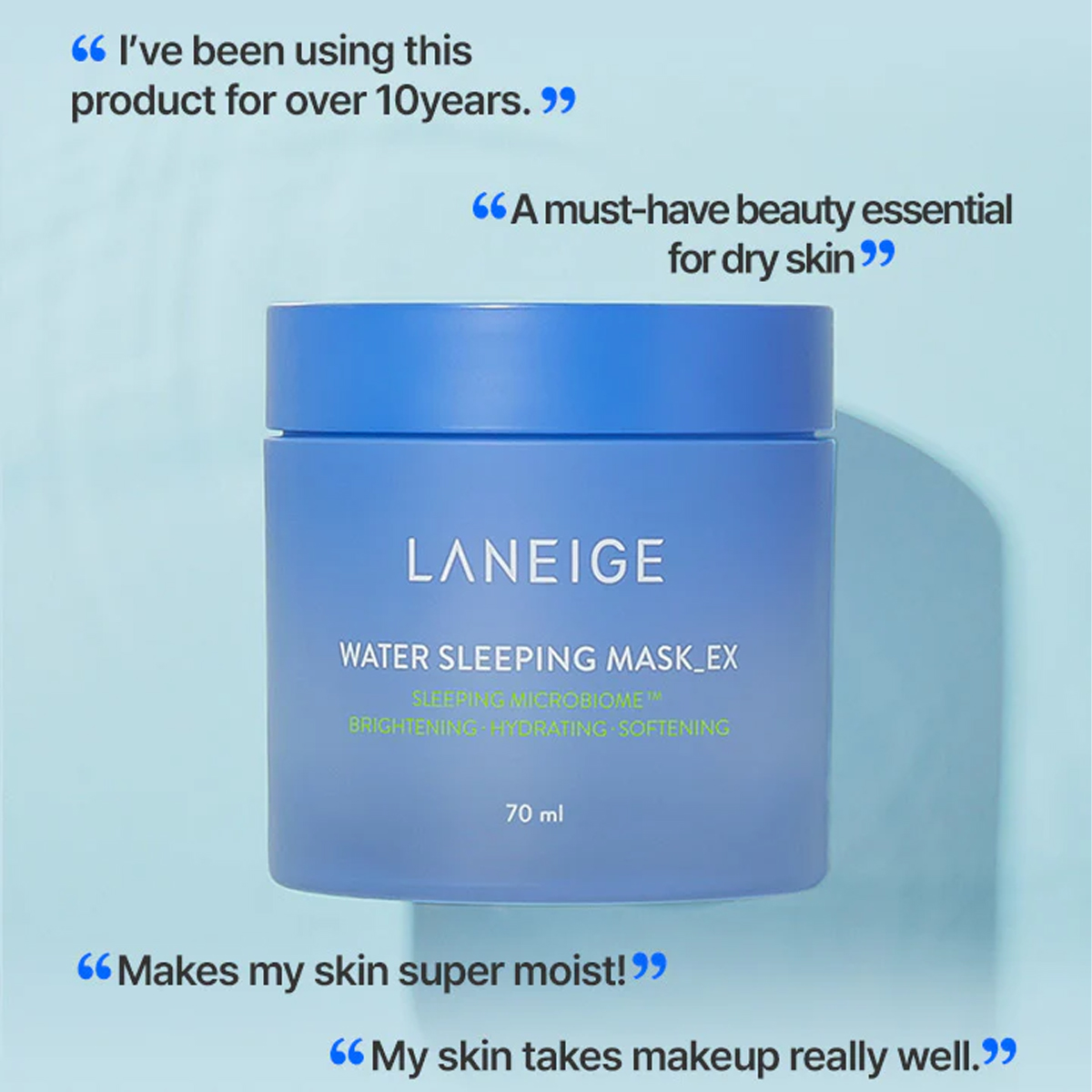 LANEIGE Water Sleeping Mask 70 - огляд і ціна Luxury Skincare In Korea